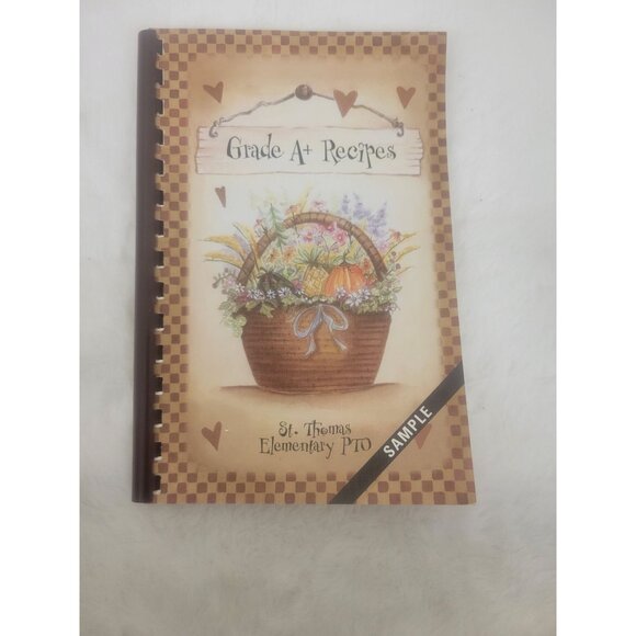 Grade A Recipes St. Thomas Elementary PTO Sample Cookbook 2006 - Picture 1 of 8